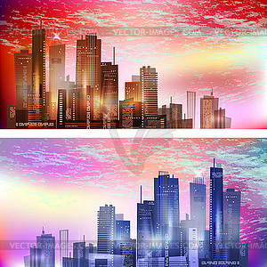 City Skyline - vector image