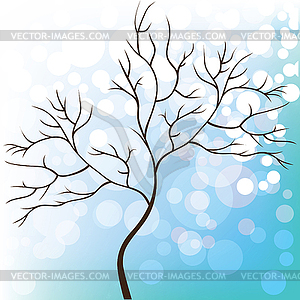 tree without leaves pattern clipart