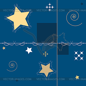 Seamless holiday background - vector clip art