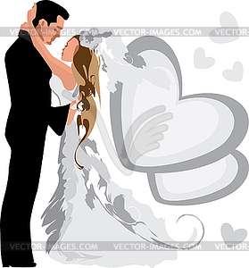 Wedding. Marriage - stock vector clipart