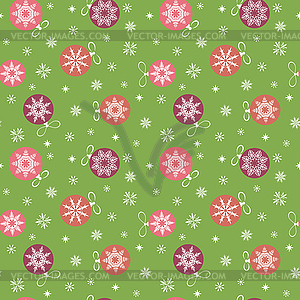 Christmas seamless pattern - vector clip art