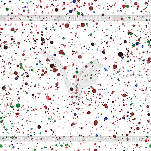 Бесшовные с краской брызг - стоковое векторное изображение