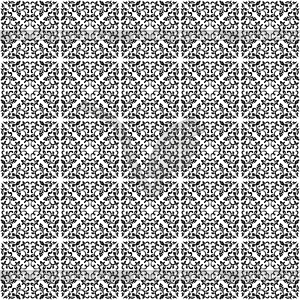 Classical seamless pattern with decoration tracery - vector clipart