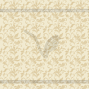 Tender seamless pattern with classic tracery - vector clip art