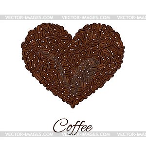 Фото по запросу Кофейные зерна форме сердца