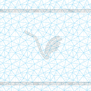 Seamless pattern. Blue abstract grid background - vector image