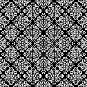 Luxurious seamless pattern. Ornate Damask ornament - vector clipart