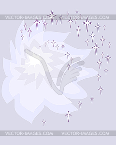 Pione stella background abstract - vector clipart