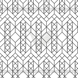 Seamless geometric pattern - vector image