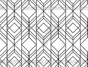 Seamless geometric pattern - vector image