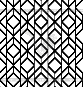 Seamless geometric pattern - vector clip art