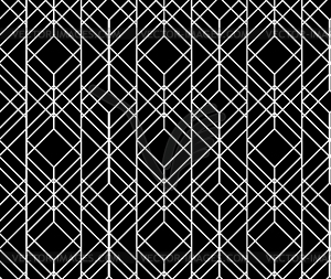 Seamless geometric pattern - vector clip art