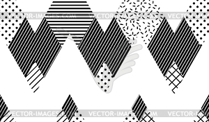 Seamless Pattern. Abstract Geometric - vector image