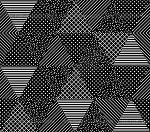 Seamless Pattern. Abstract Geometric - vector image