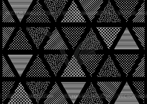 Seamless Pattern. Abstract Geometric - vector clip art