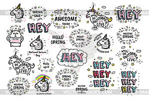 Cartoon sketch - vector clipart