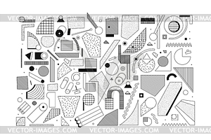 Mega set of unique original design elements - vector clipart