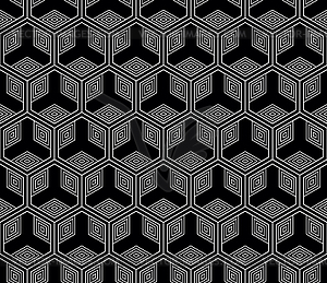 Seamless geometric pattern. Classic Chinese - vector clipart