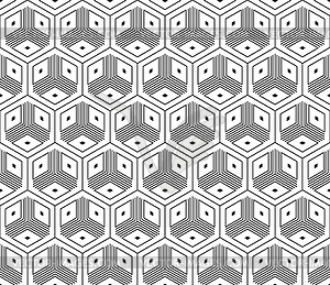 Seamless geometric pattern. Classic Chinese - vector clipart