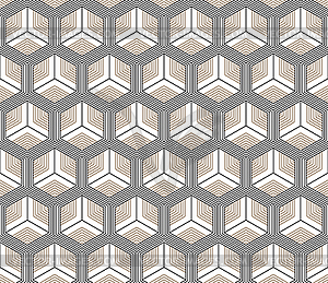 Seamless geometric pattern. Classic Chinese - stock vector clipart