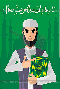 Muslim 44 - vector image