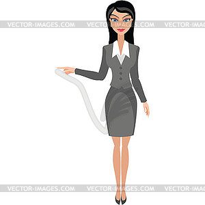 Businesswoman  - vector image