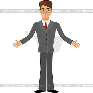 Business man - vector EPS clipart