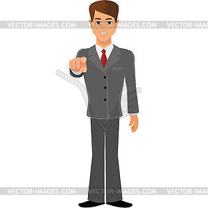  business man - vector image