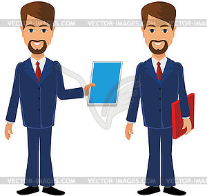 Business man - vector clipart