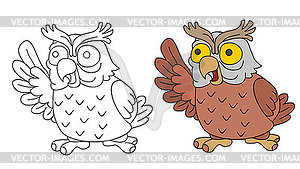 Owl  - vector clipart