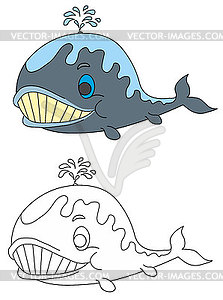 Whale  - vector clip art