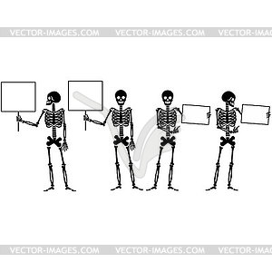 Skeleton 0 - vector image