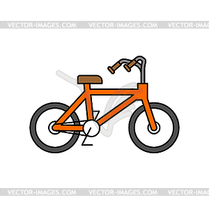Bicycle Outline Style BMX Linear Bicycle Outline Style BMX Linear