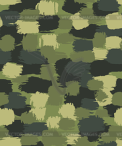 Army doodle pattern seamless. Military Abstract - vector clipart