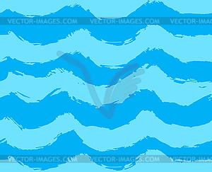 Waves pattern seamless. Abstract modern trendy - vector clip art