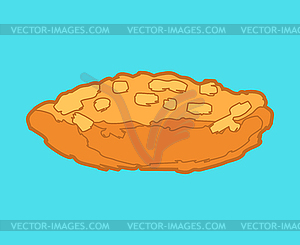 Patty food. bakery products. illustra - vector clip art