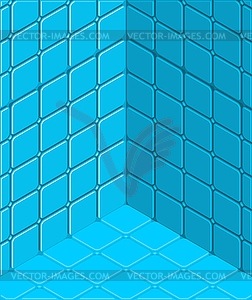 Nuthouse Soft walls background. lunatic asylum - vector clip art