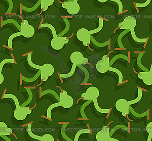 Kiwi bird cartoon pattern seamless. little bird - vector image