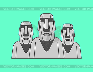 Moai Statues PNG Clip Art - Best WEB Clipart