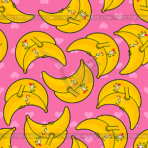 Банановый секс бесшовные модели. Банановый половой акт - клипарт в векторном формате