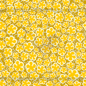 Popcorn pattern seamless. Sweetness background. - vector clipart