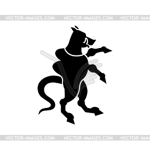 Yppotryll‌‌‌‌‌‌‌‌‌‌‌‌‌‌‌ Heraldic - vector image