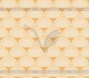 Jiaozi Chinese dumplings pattern seamless. - vector clipart