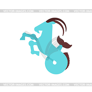 Capricorn Heraldic animal. Fantastic Beast. - vector clipart