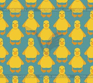 Duckling Pattern seamless . little duck - vector clipart