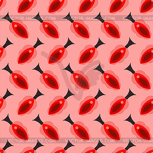 Vagina abstract drawing pattern seamless. vulva - vector clipart / vector image