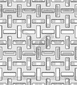 RAM memory card pattern seamless. Random access - vector EPS clipart