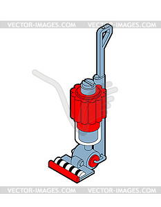 Handheld Vacuum Cleaner . House cleaning machine - royalty-free vector image