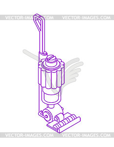 Handheld Vacuum Cleaner sign icon. House cleaning - vector clip art
