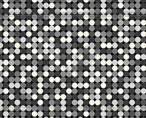 Seamless pattern with grey circles - vector image